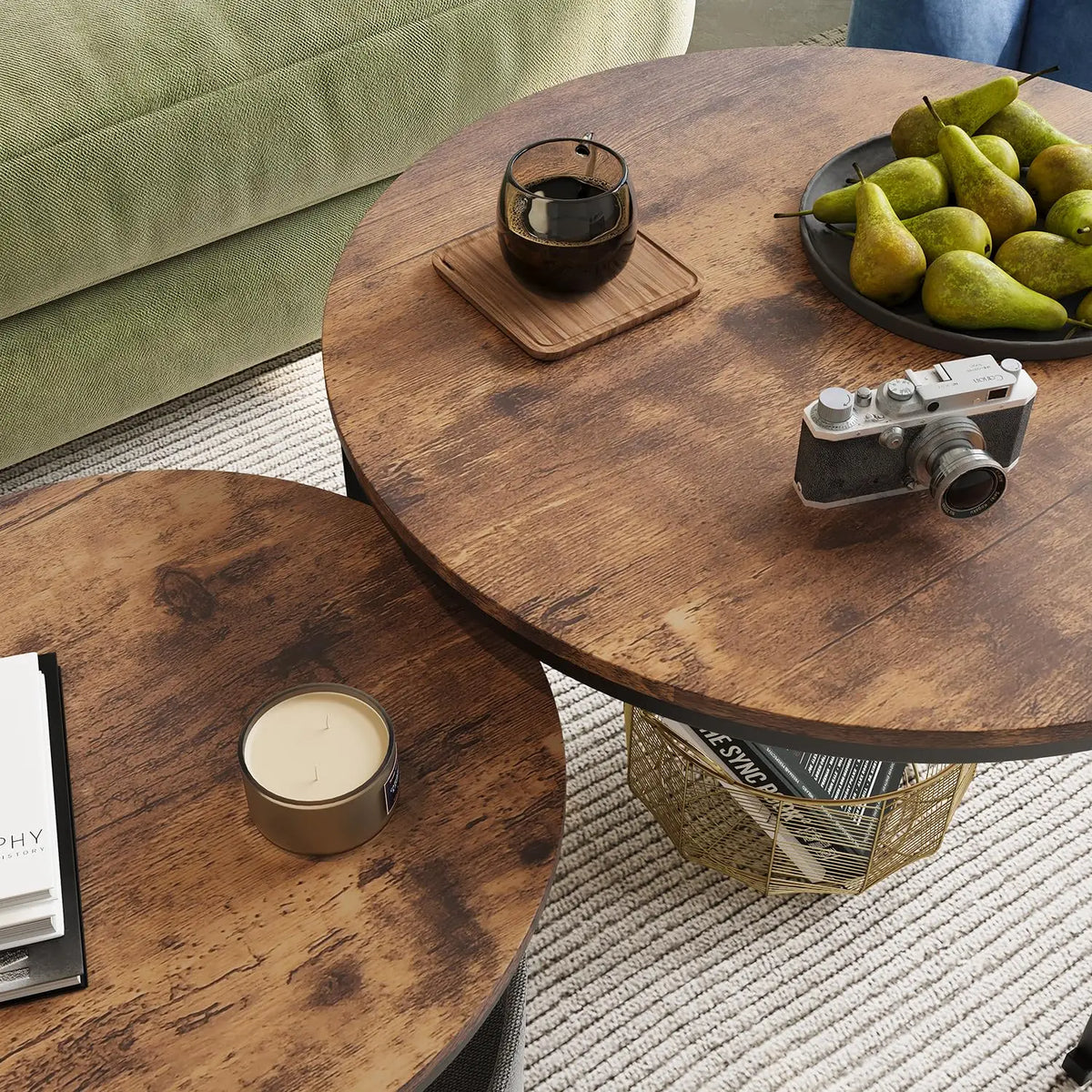 Tables gigognes Anneau