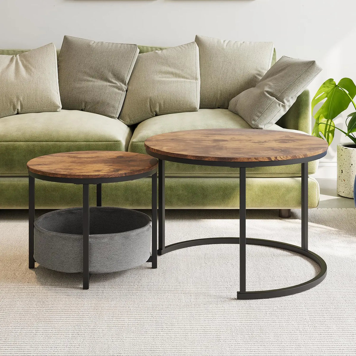 Tables gigognes Anneau